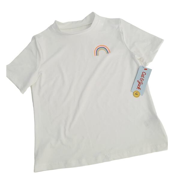 10/12 New Cat & Jack rashguard UPF 50 - Picture 1 of 2